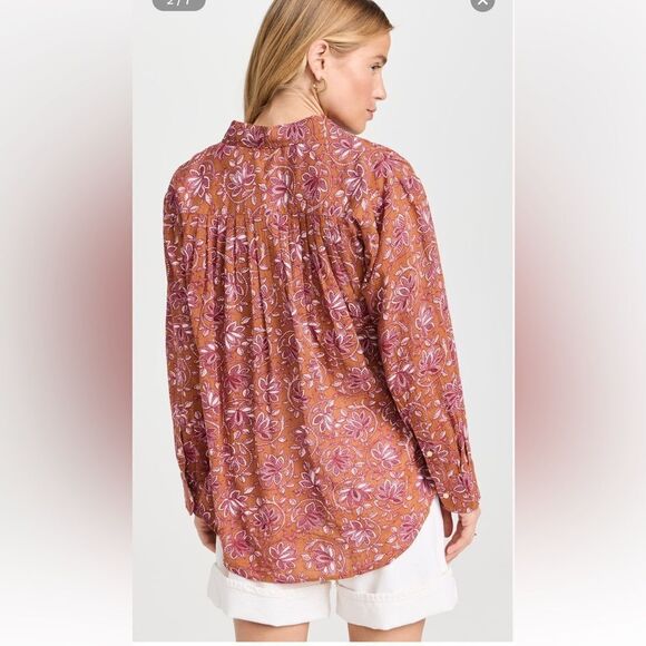 THE GREAT. Cove Button Down Shirt NWT - Picture 2 of 8